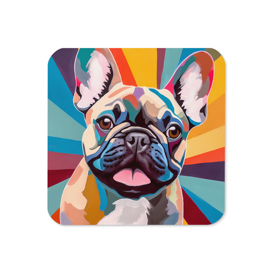Starburst Frenchie Coaster