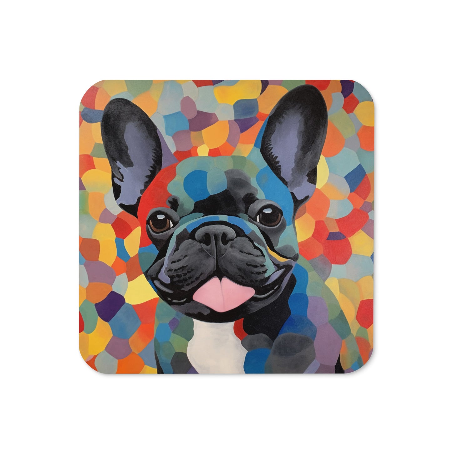 Mosaic Frenchie Coaster