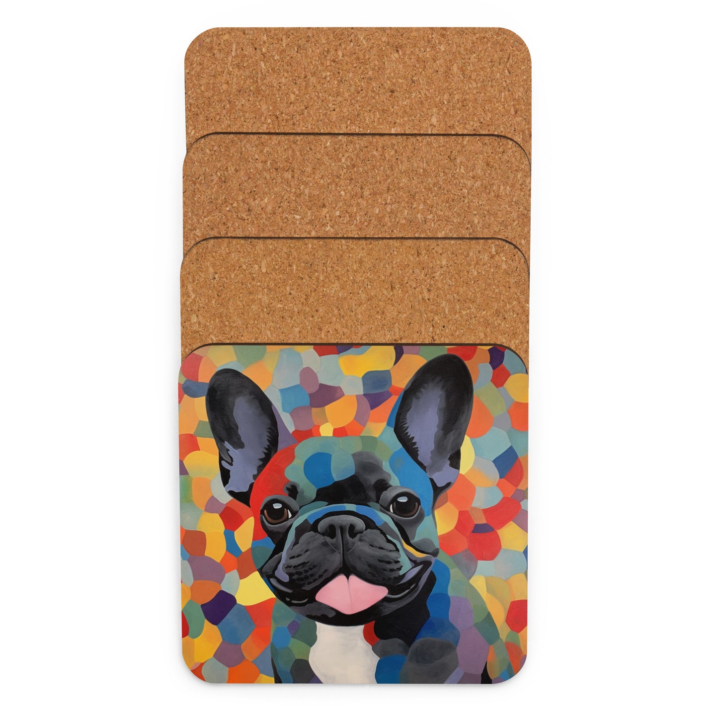 Mosaic Frenchie Coaster