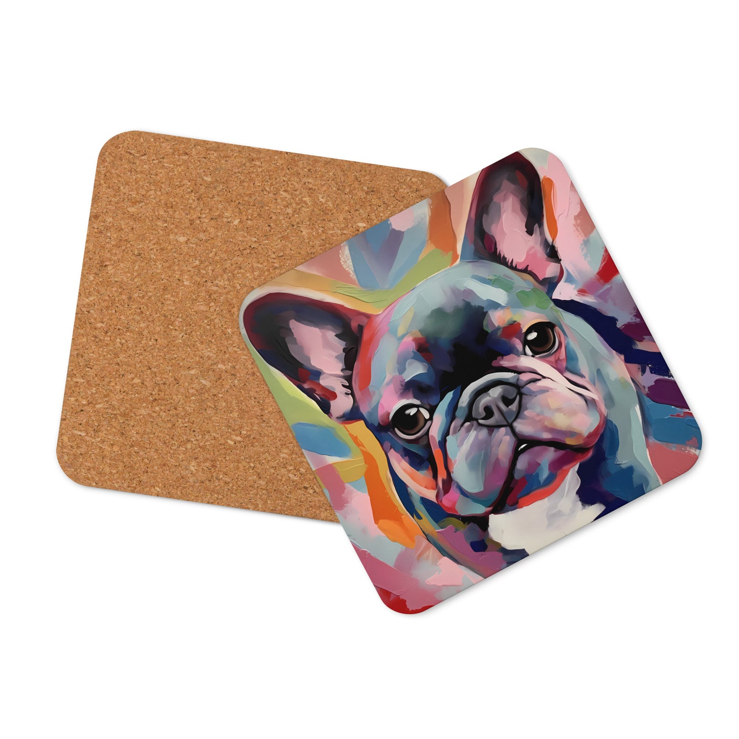 Watercolor Frenchie Coaster