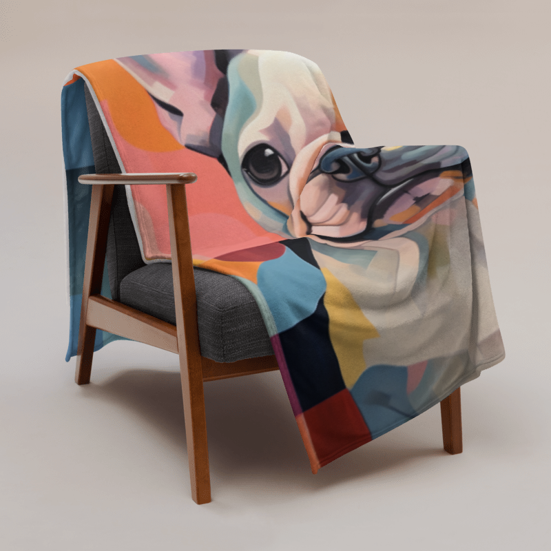 Colorful Tan Blanket