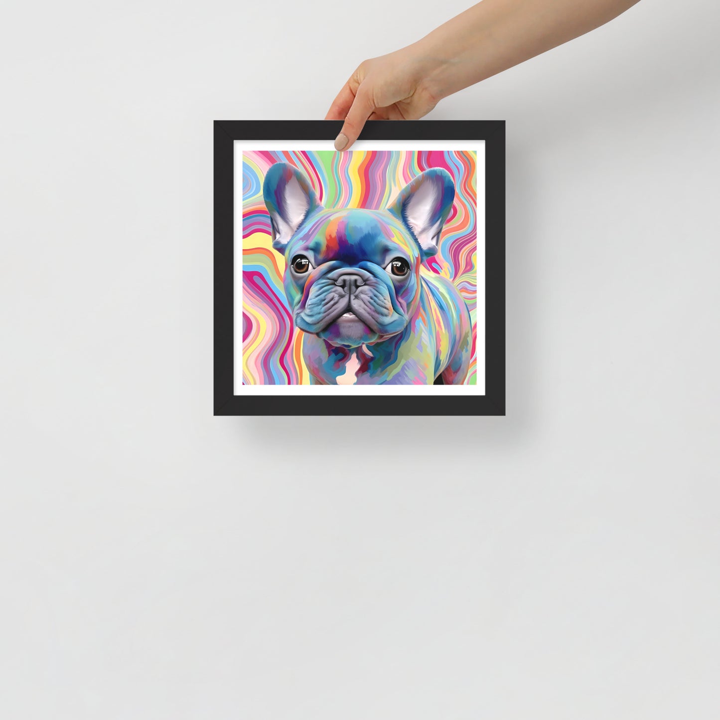 Pawsome Psychedelia Framed Poster