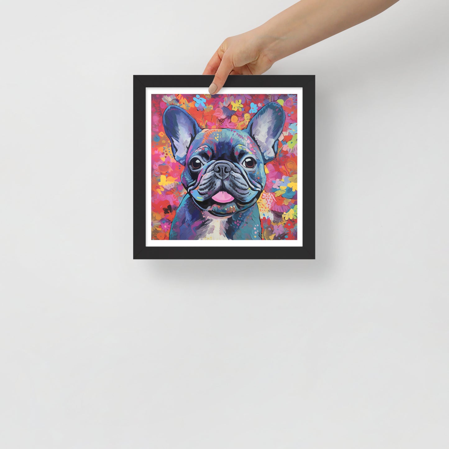 Petal Pooch Framed Poster