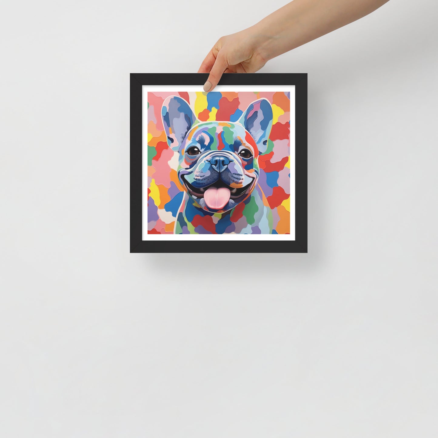 Canine Colorplay Framed Poster