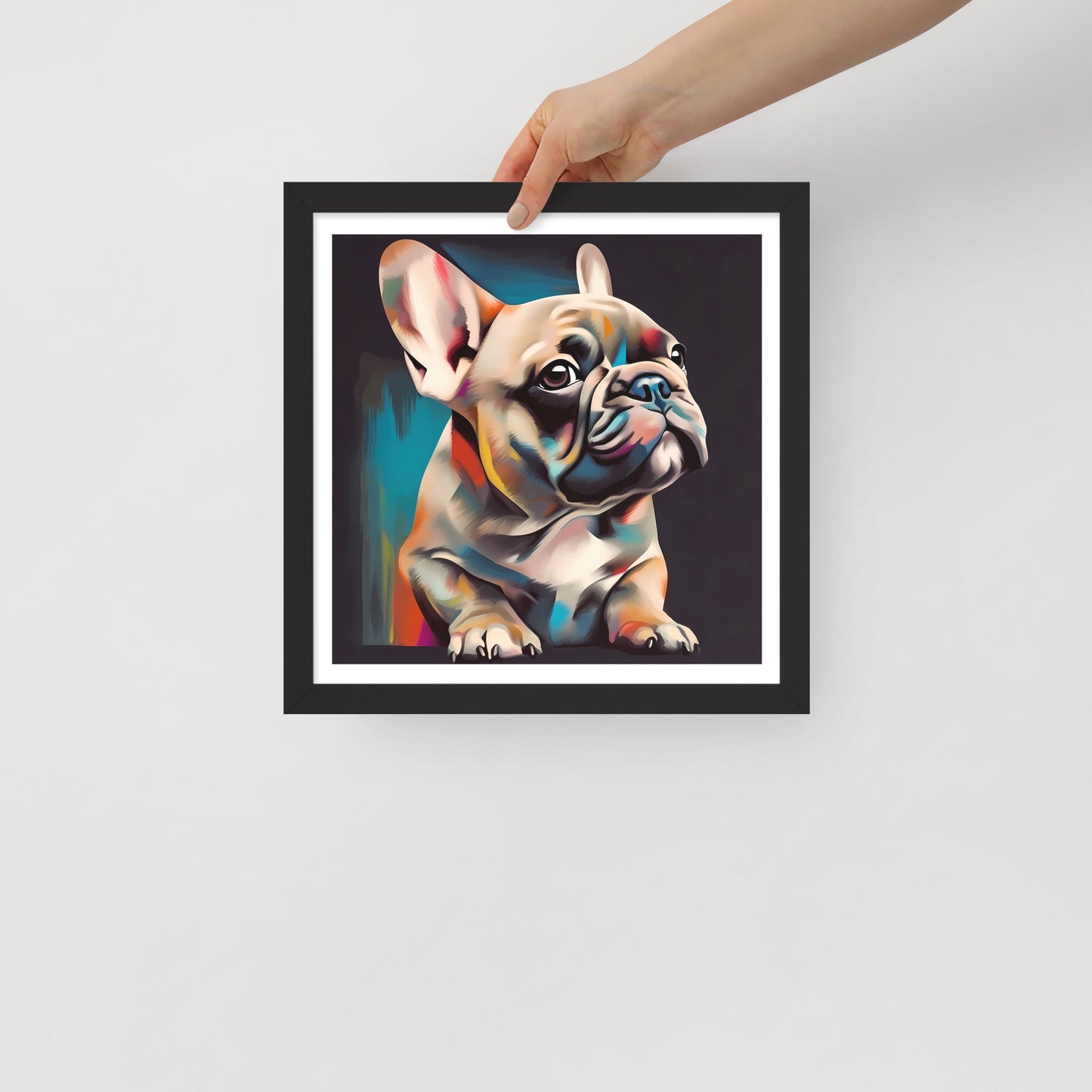 Fawn Hues Muse Framed Poster