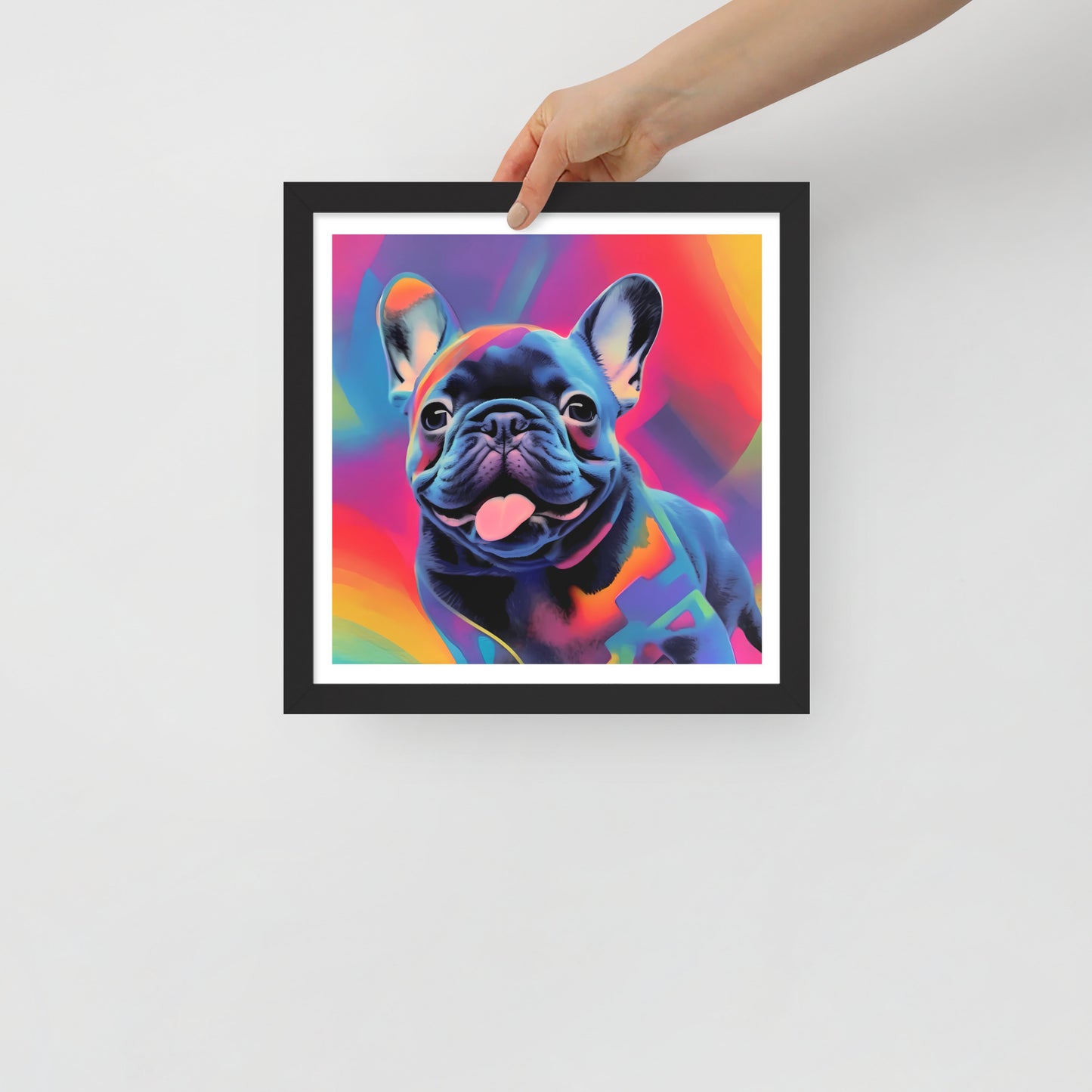 Neon Noir Framed Poster