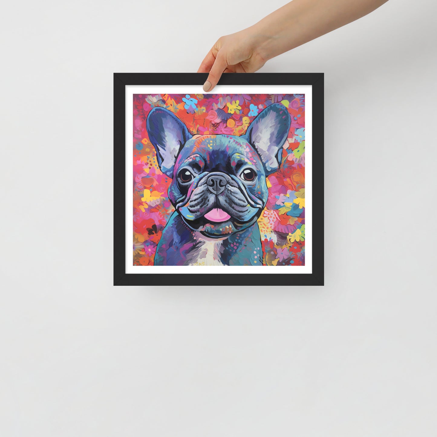 Petal Pooch Framed Poster