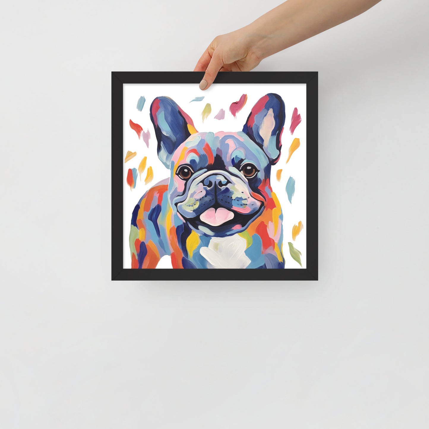 Pawcasso's Palette Framed Poster