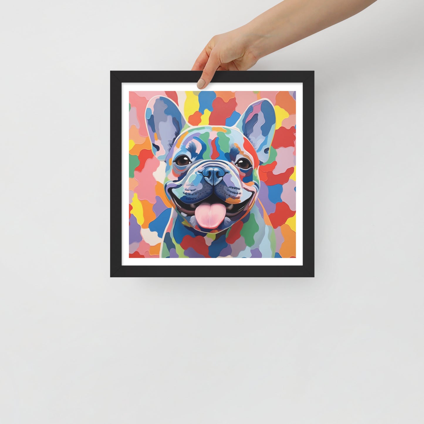 Canine Colorplay Framed Poster