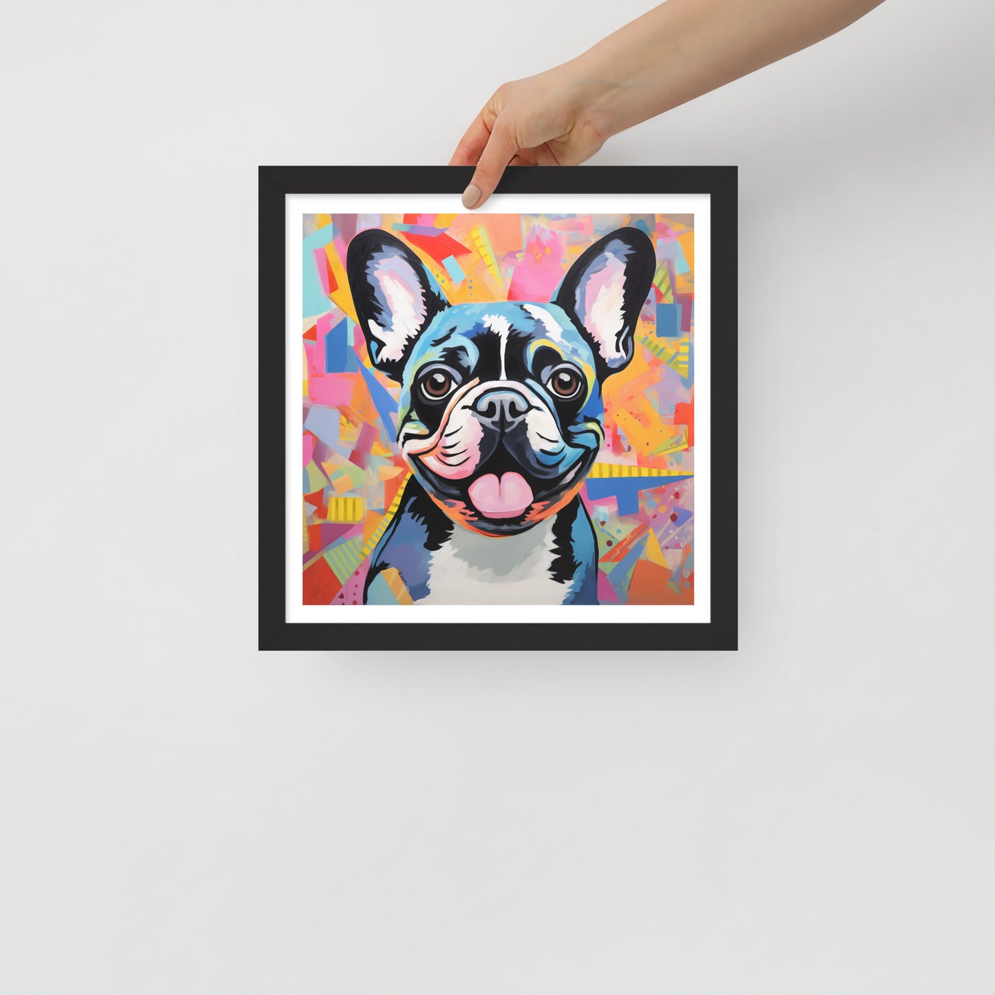 Patchwork Colorfest Framed Poster