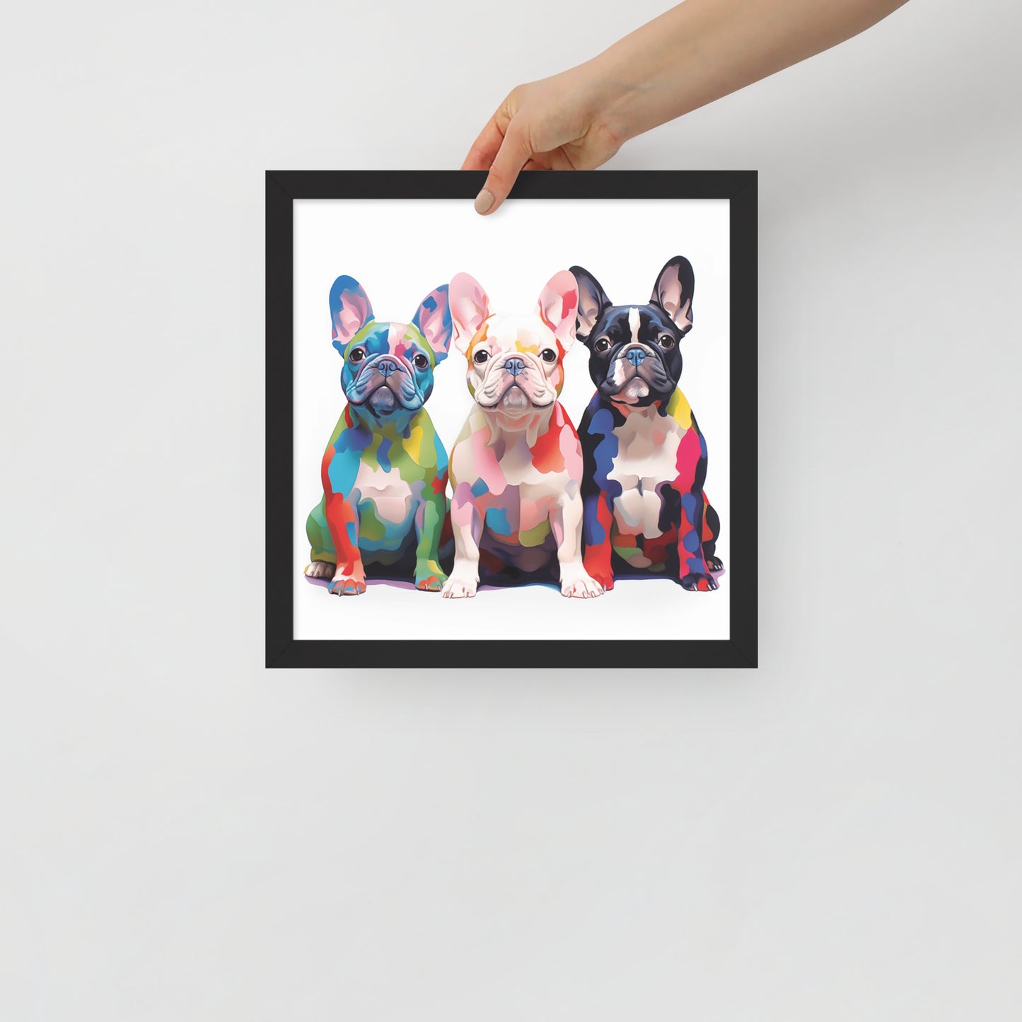 Trio of Love Framed Poster