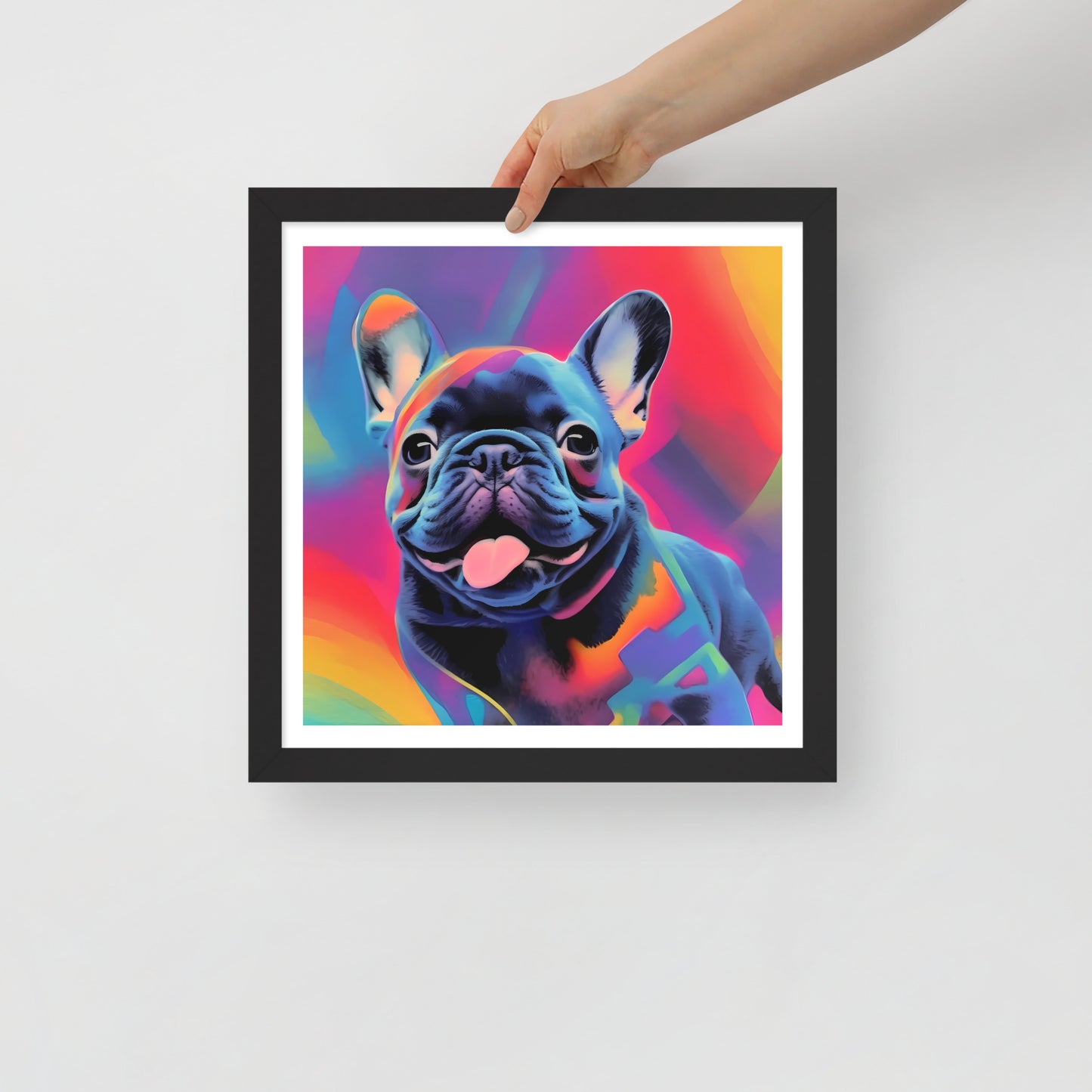 Neon Noir Framed Poster