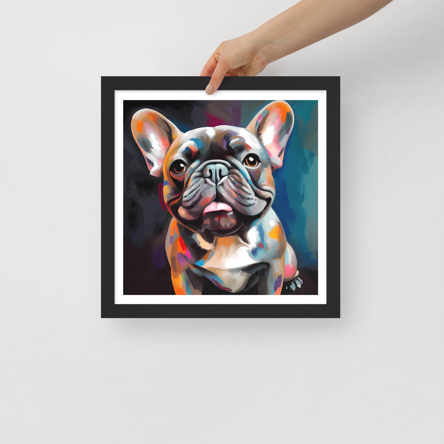 Noir Elegance Framed Poster