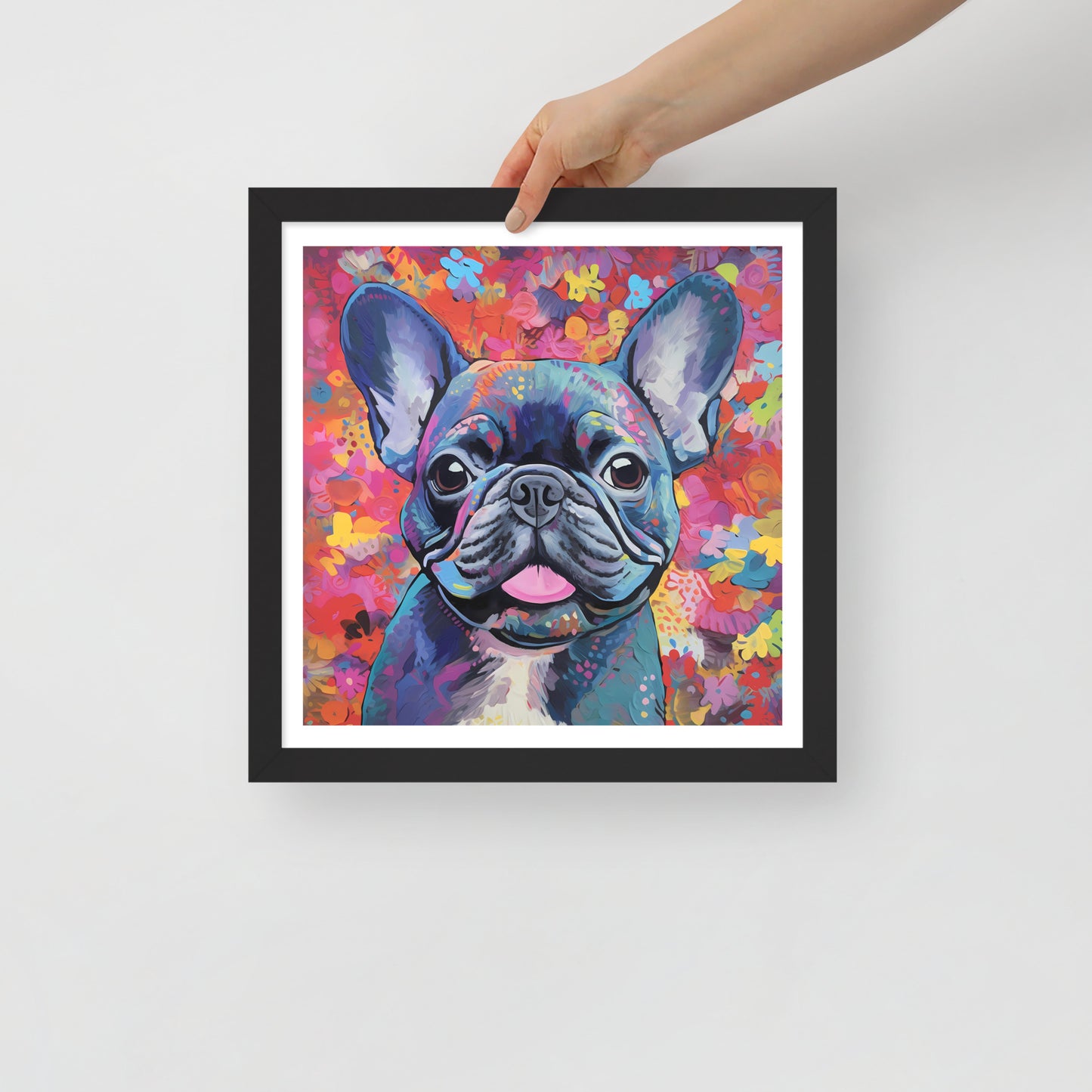 Petal Pooch Framed Poster