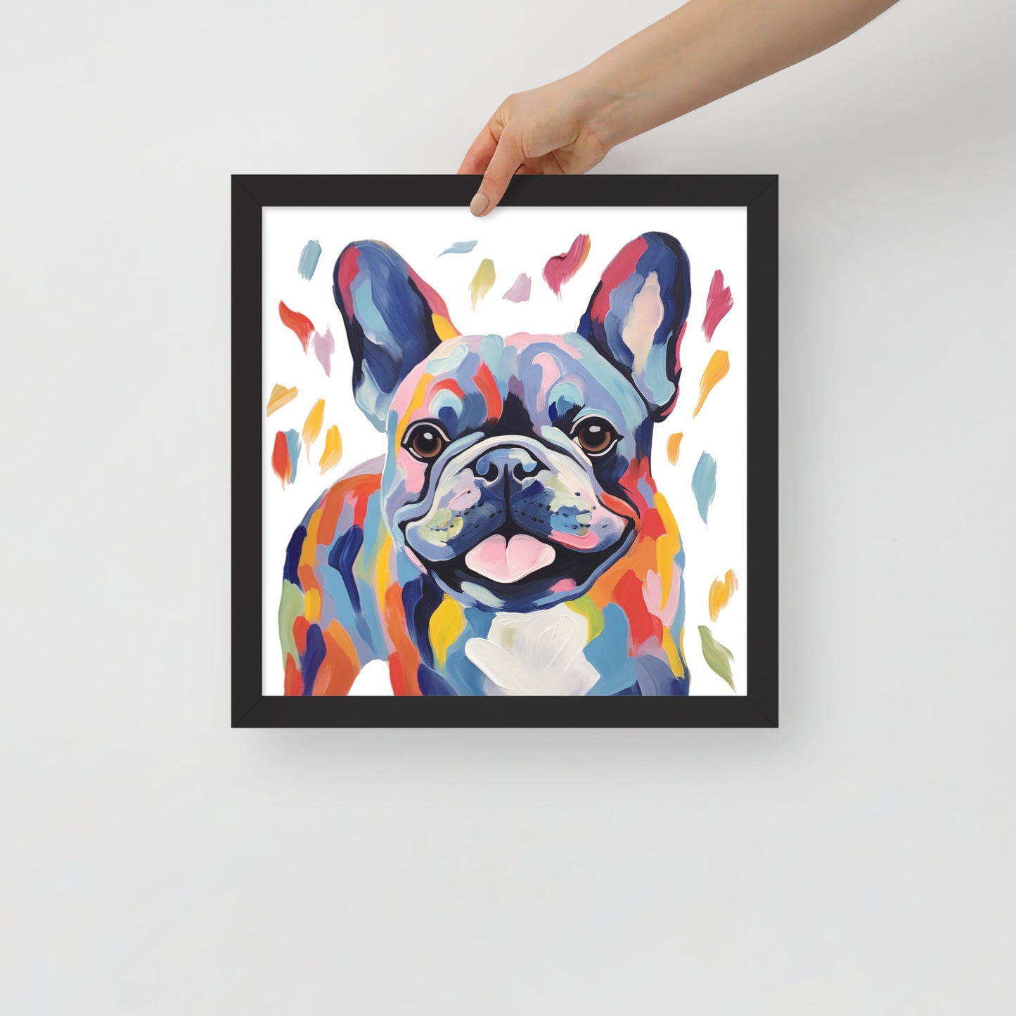 Pawcasso's Palette Framed Poster