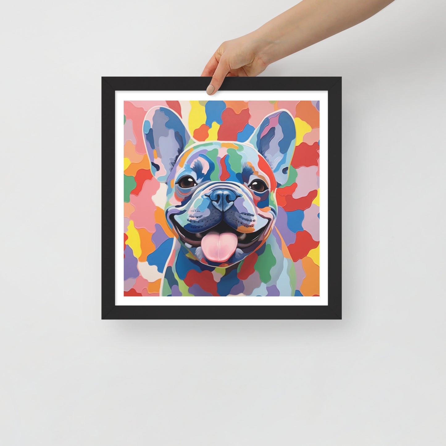 Canine Colorplay Framed Poster