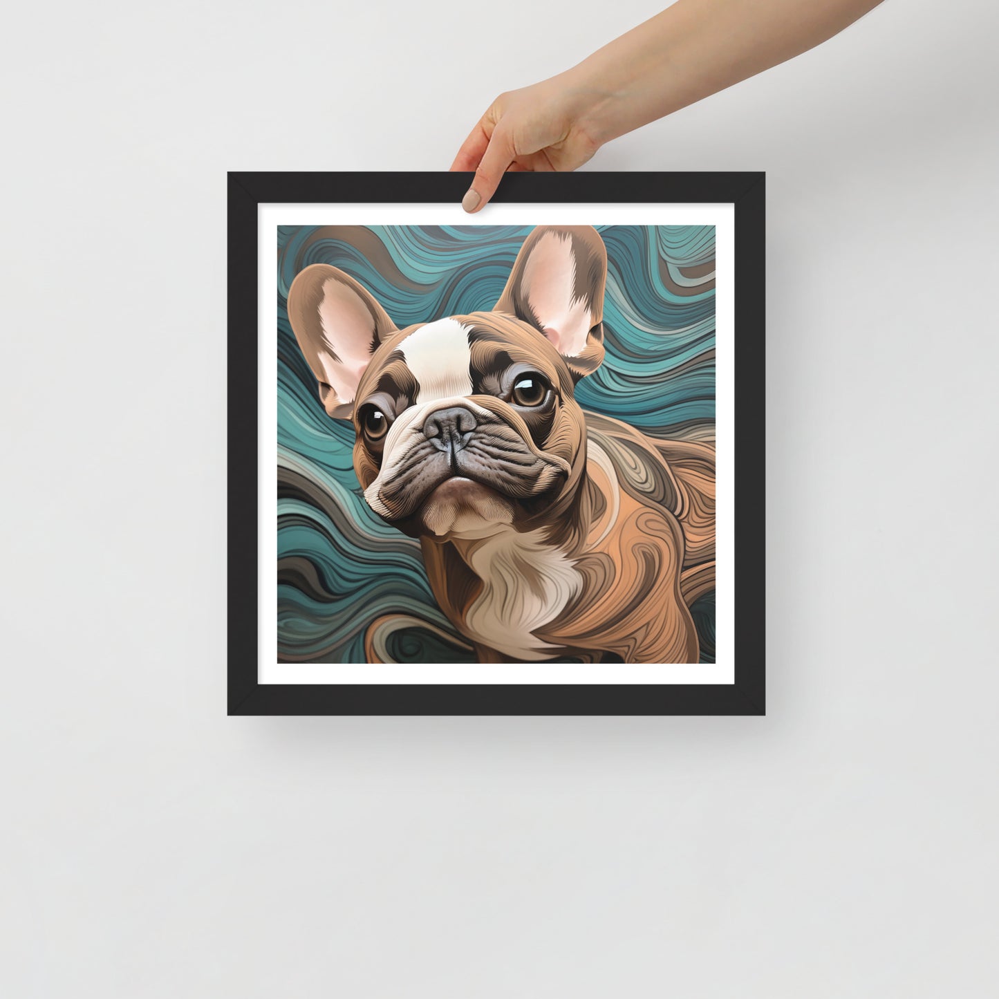 Red Fawn Rhythms Framed Poster