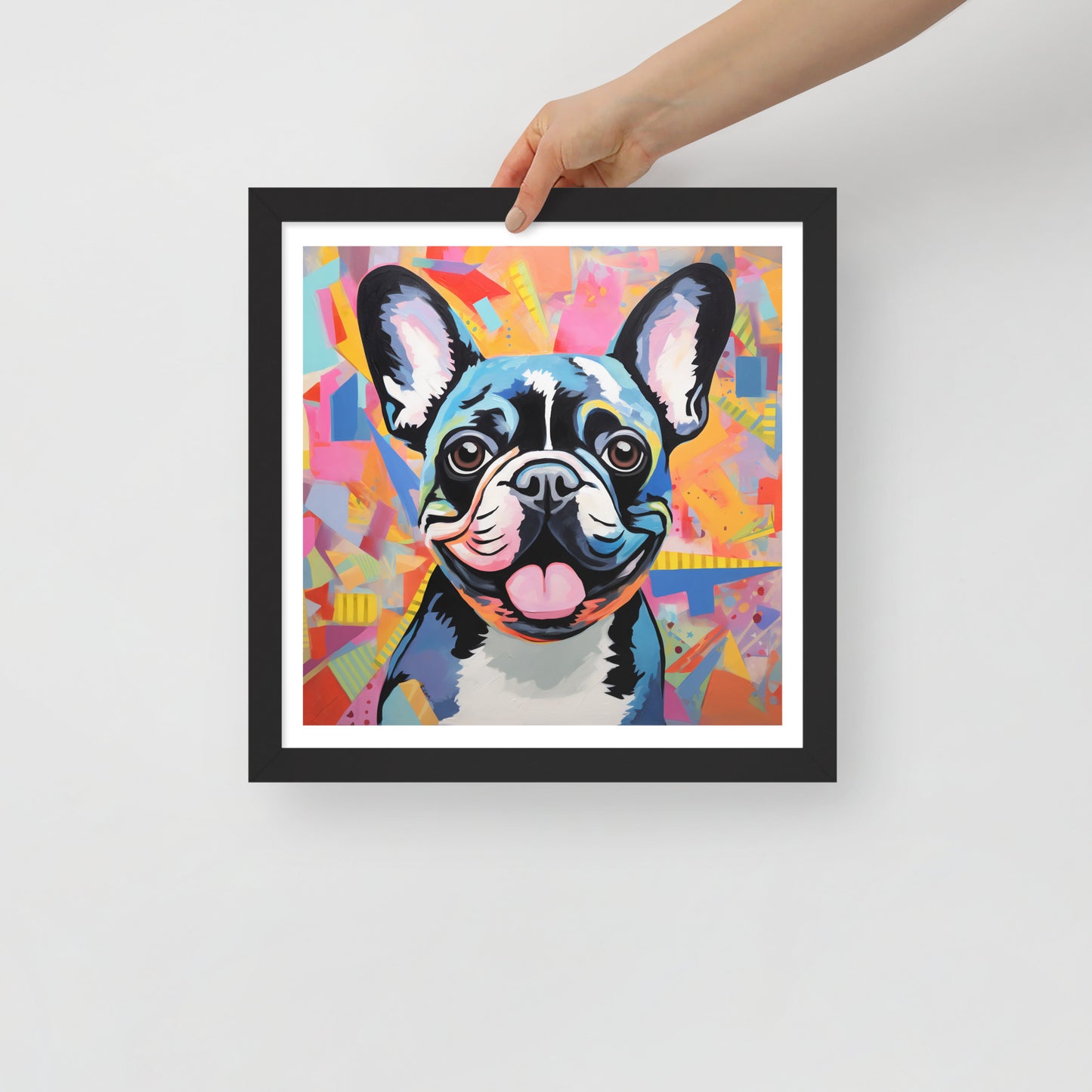 Patchwork Colorfest Framed Poster