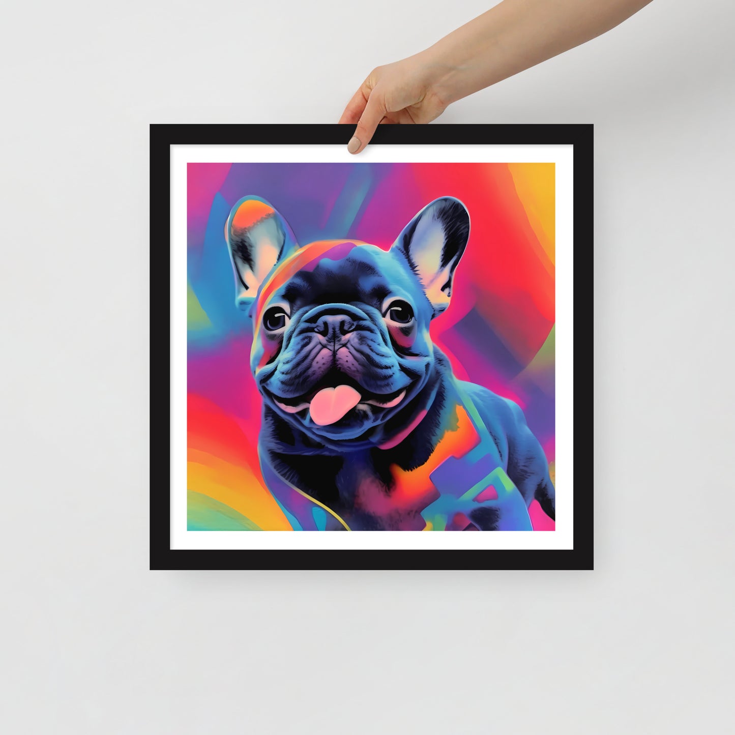 Neon Noir Framed Poster