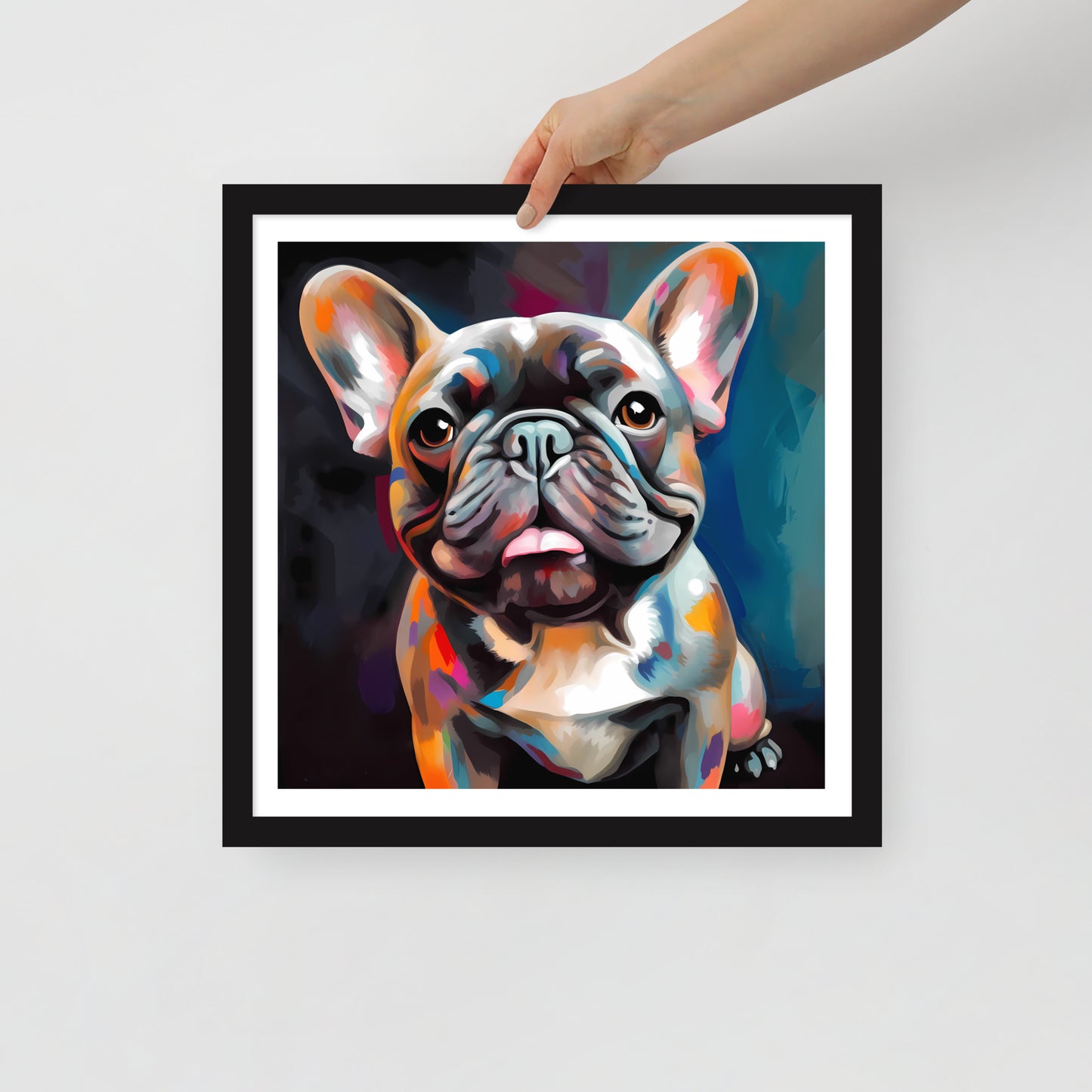 Noir Elegance Framed Poster
