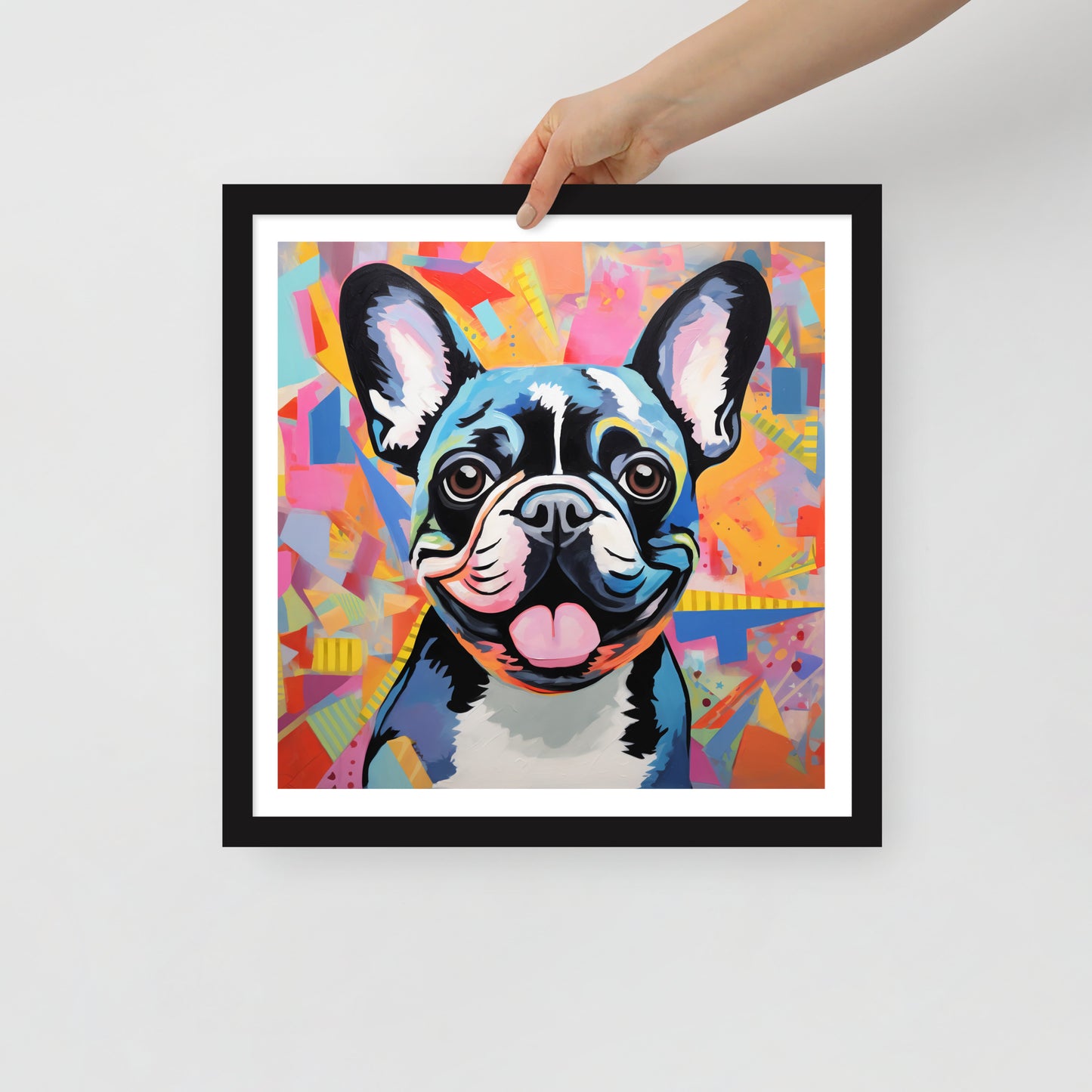 Patchwork Colorfest Framed Poster