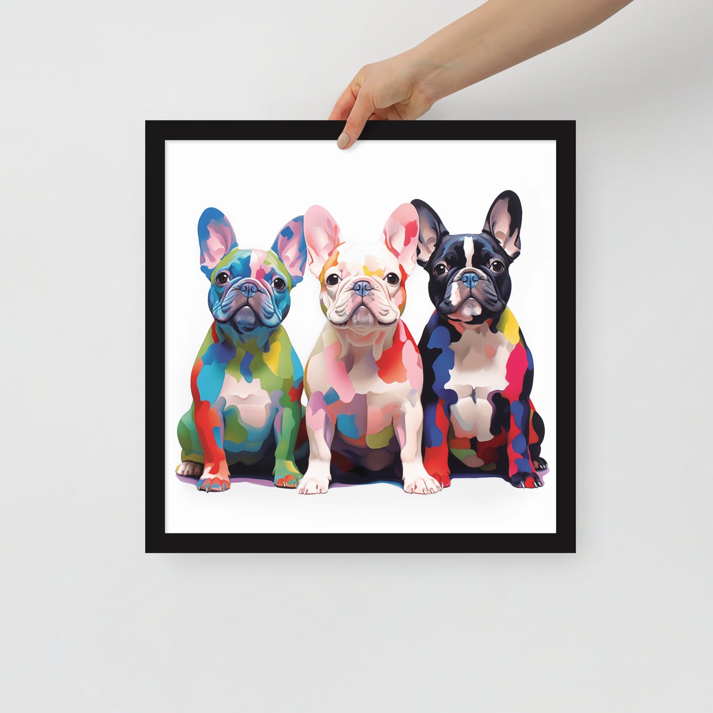Trio of Love Framed Poster