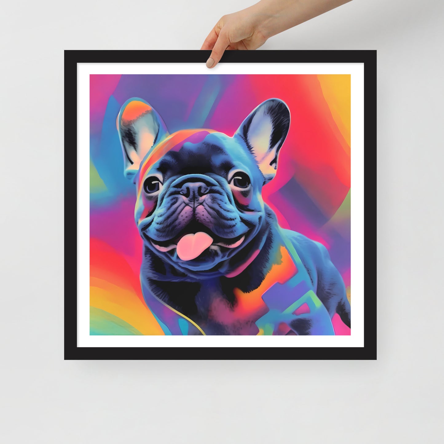 Neon Noir Framed Poster