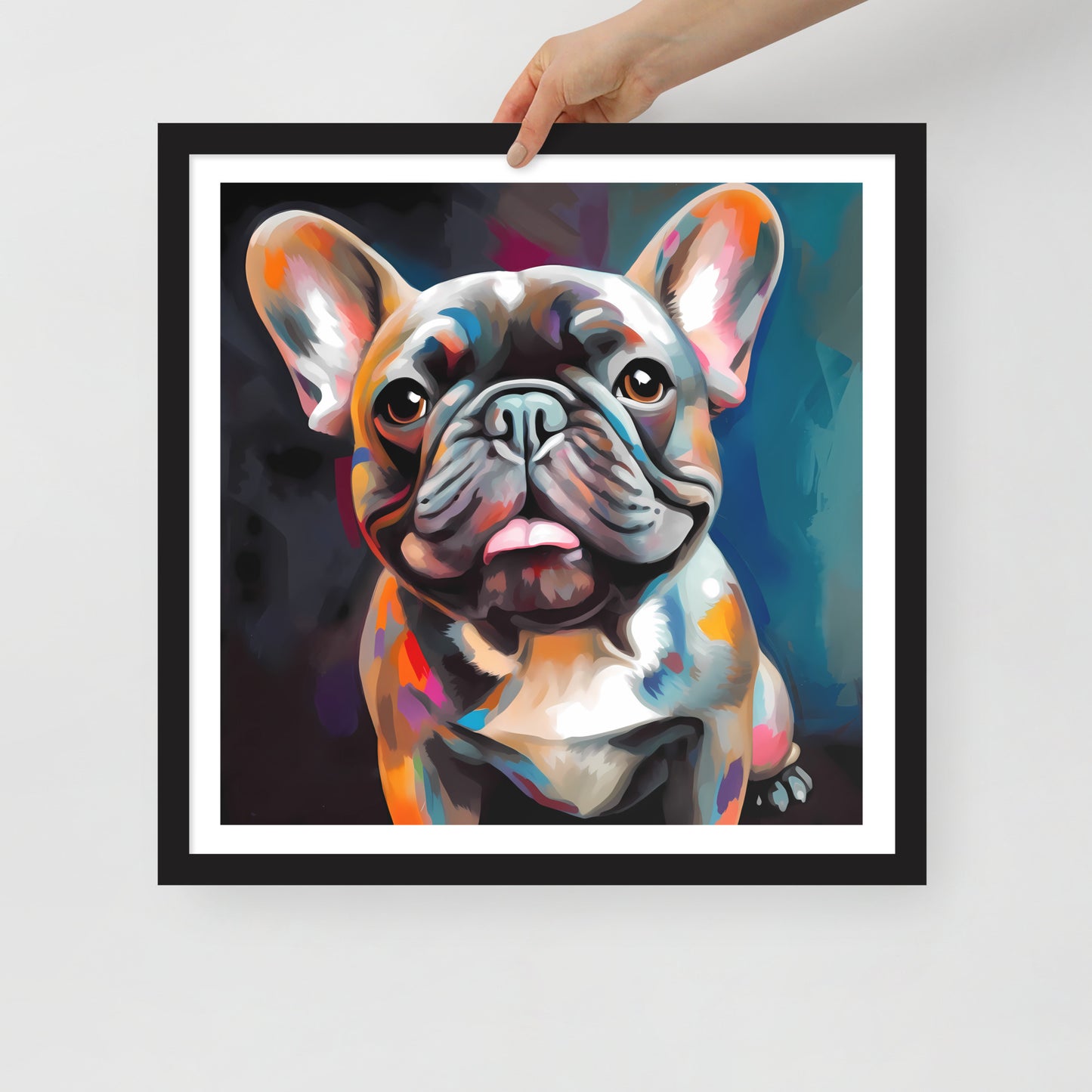 Noir Elegance Framed Poster