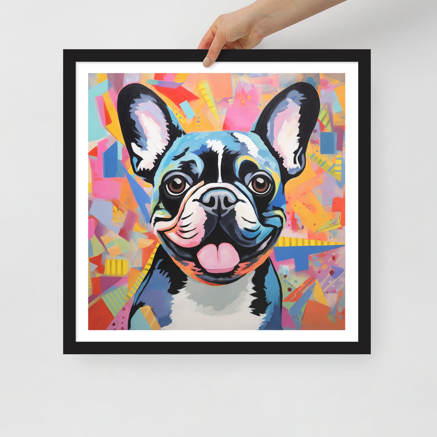 Patchwork Colorfest Framed Poster