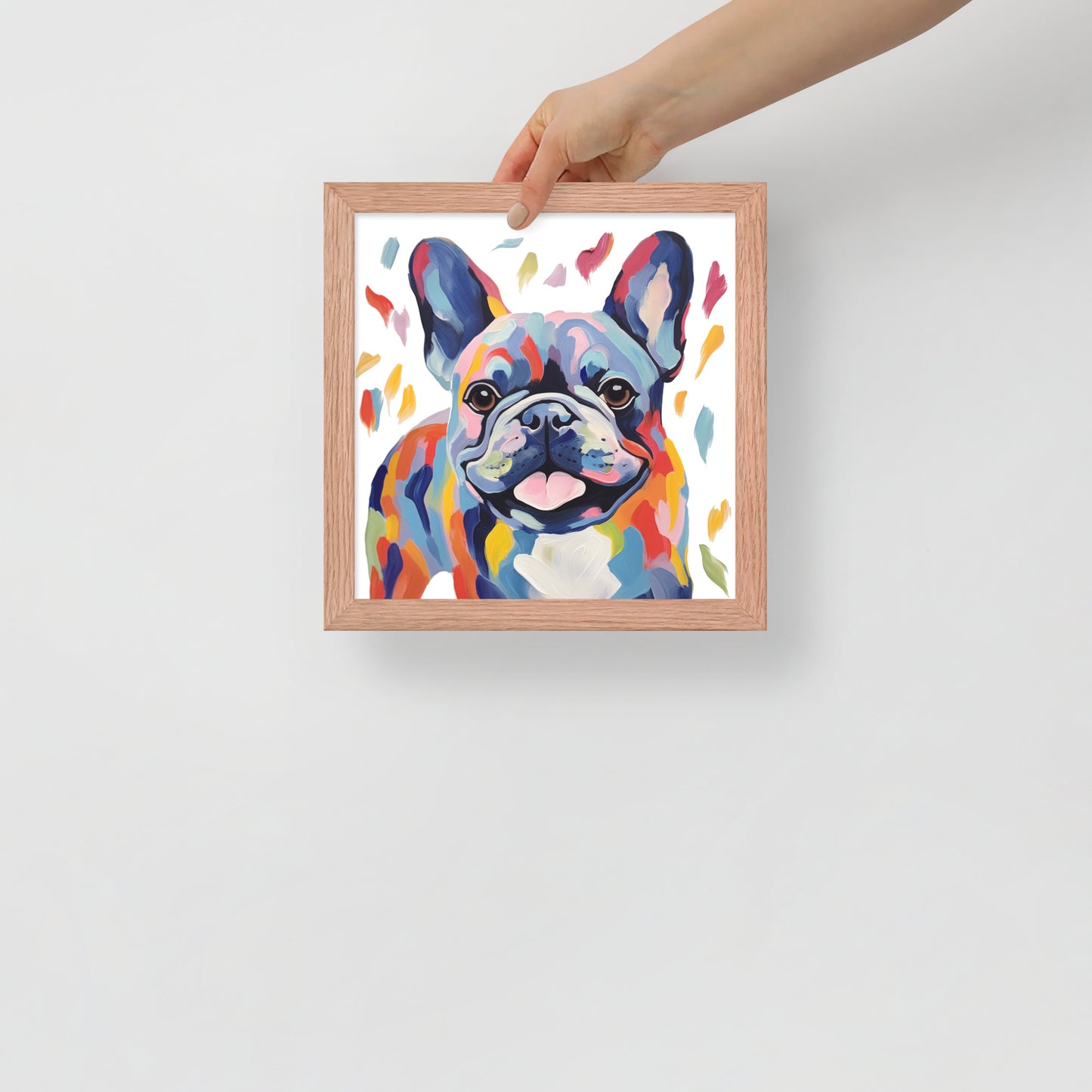 Pawcasso's Palette Framed Poster