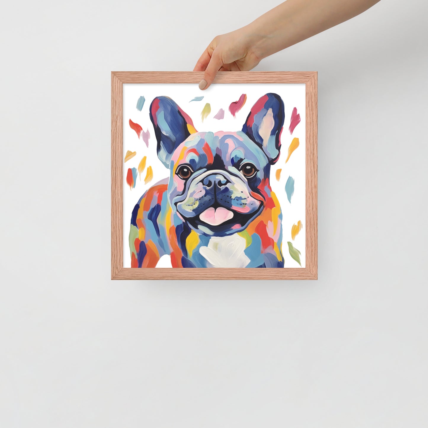 Pawcasso's Palette Framed Poster