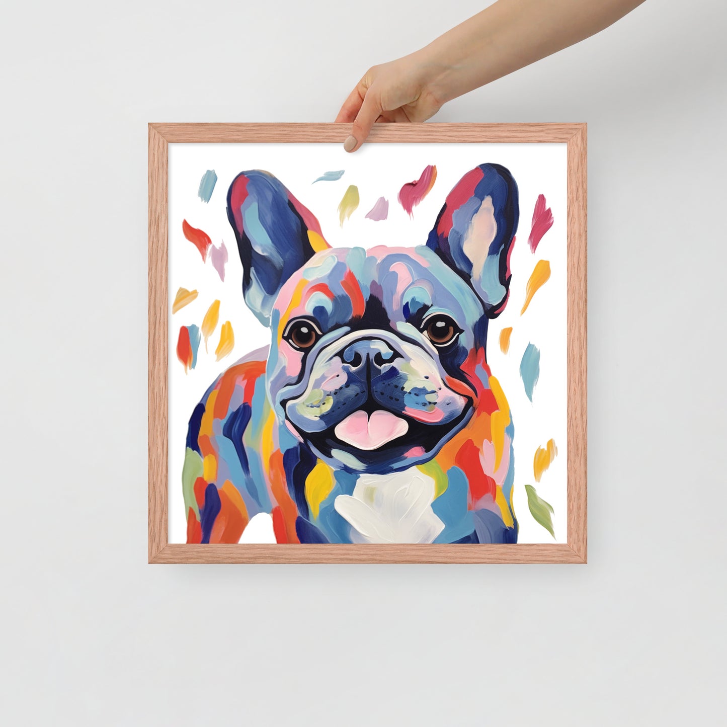 Pawcasso's Palette Framed Poster