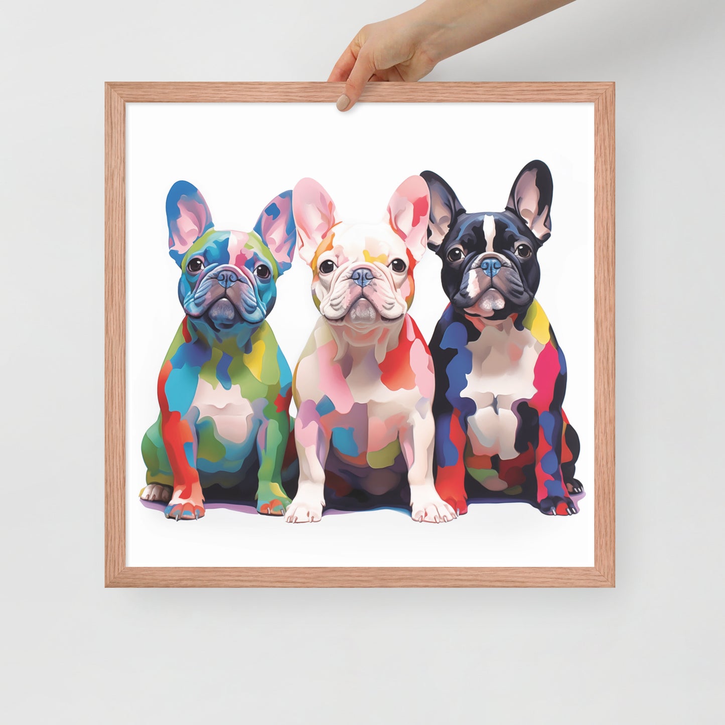 Trio of Love Framed Poster