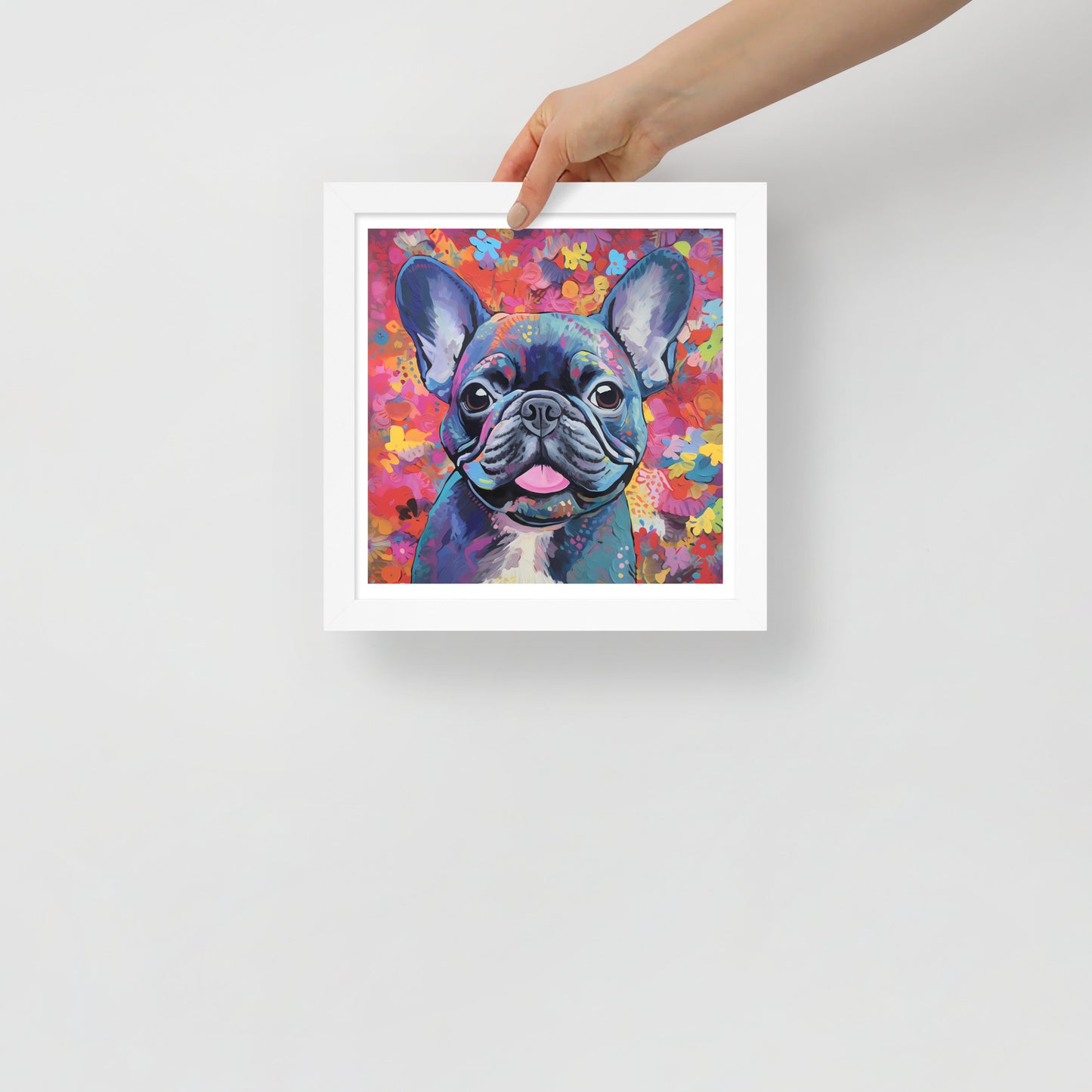 Petal Pooch Framed Poster