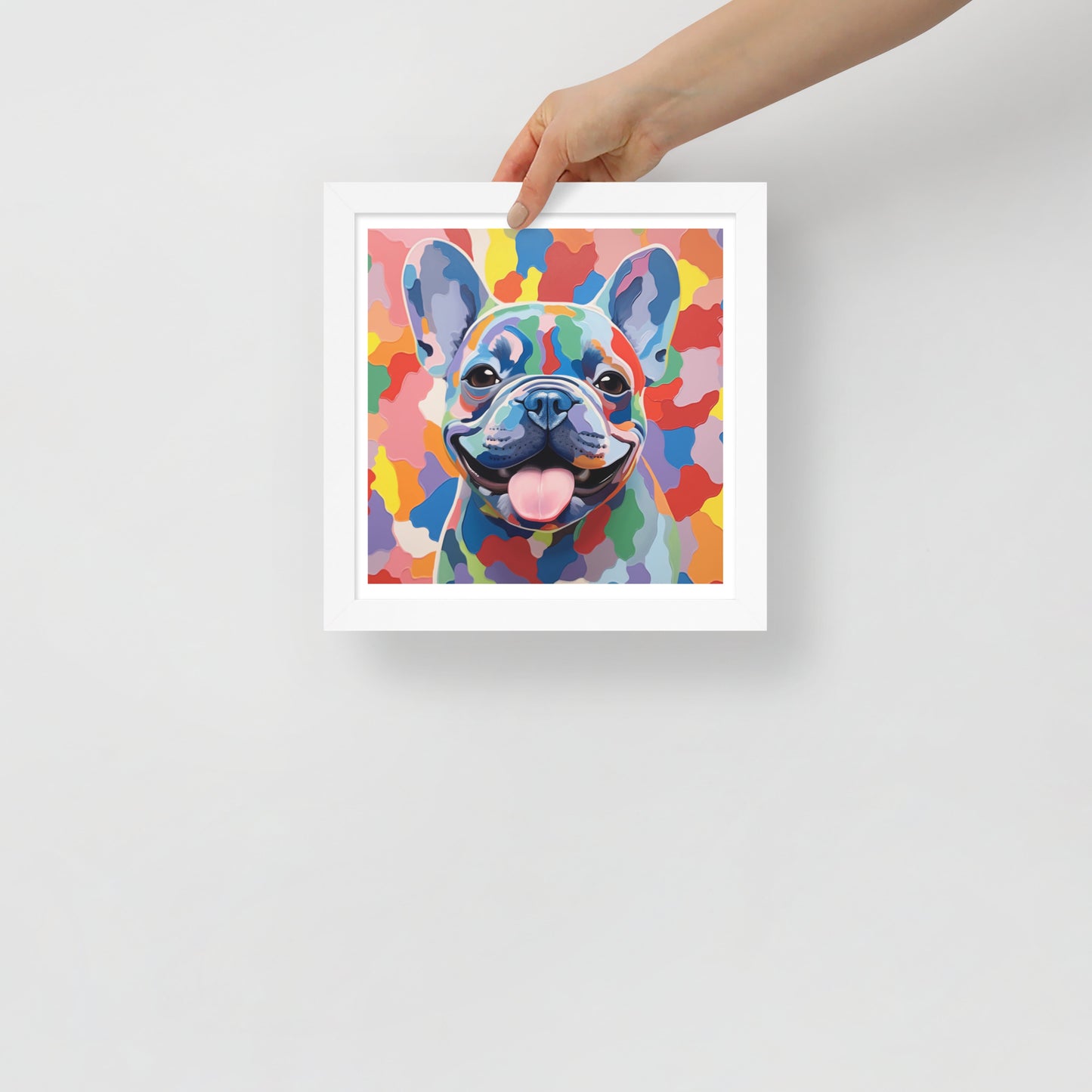 Canine Colorplay Framed Poster