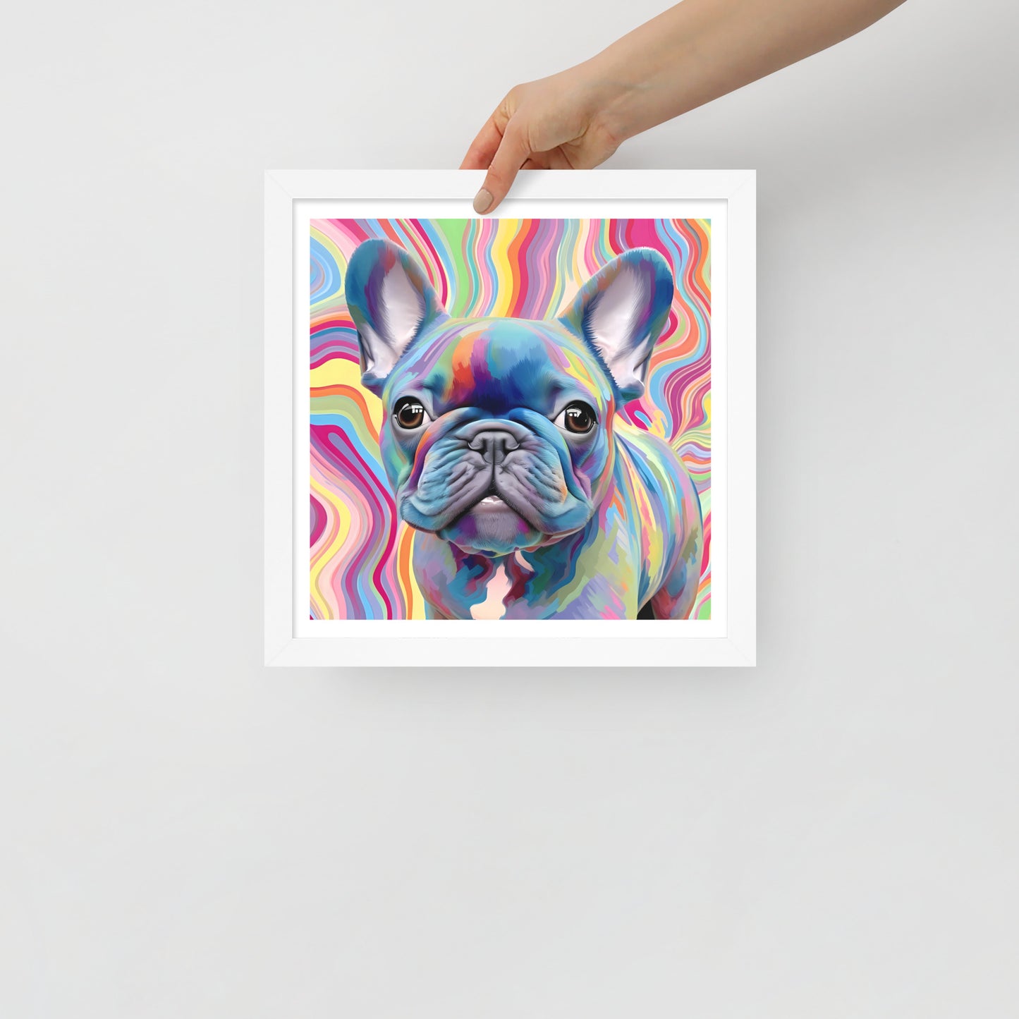 Pawsome Psychedelia Framed Poster