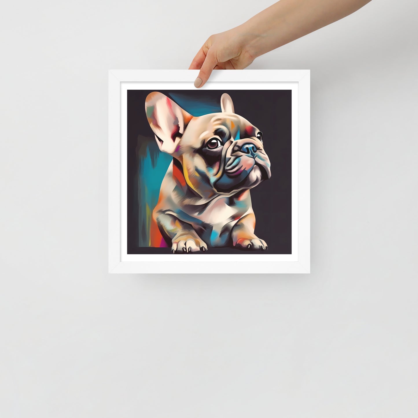 Fawn Hues Muse Framed Poster
