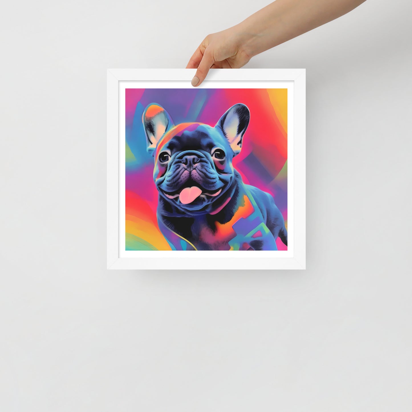 Neon Noir Framed Poster