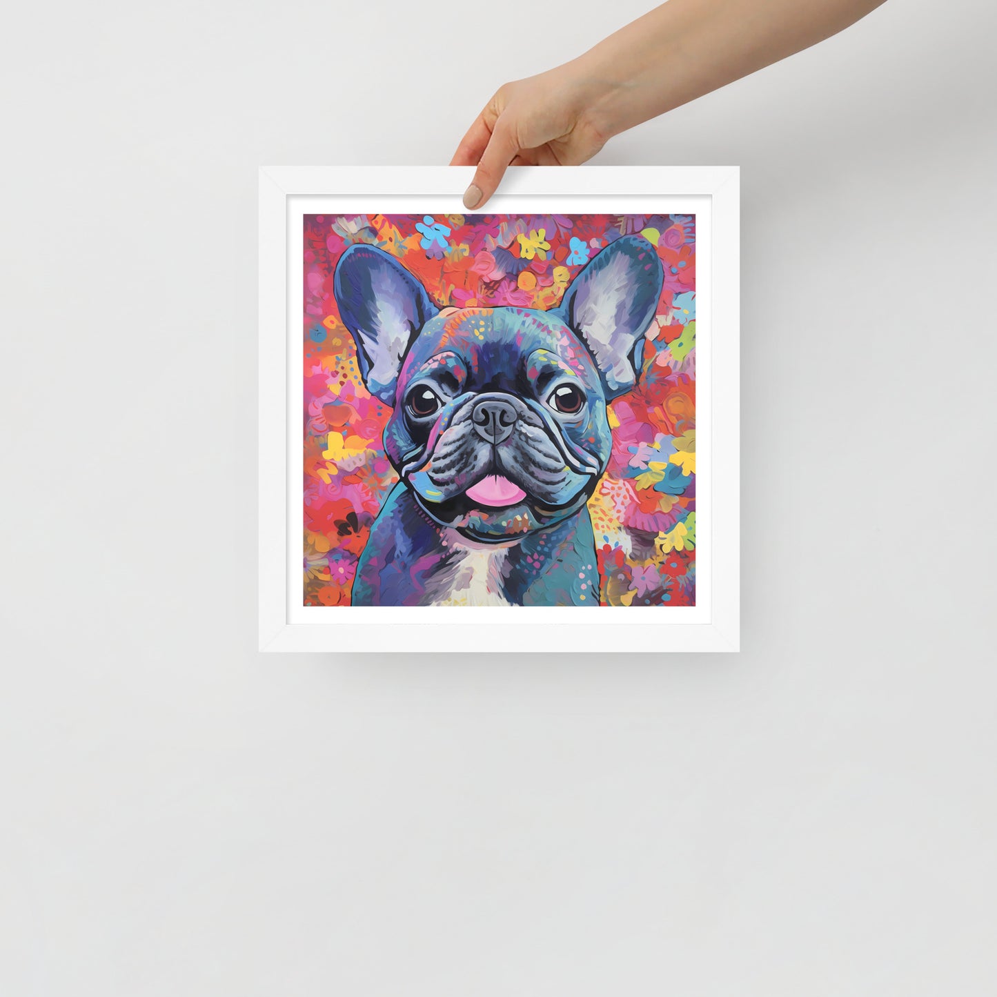 Petal Pooch Framed Poster