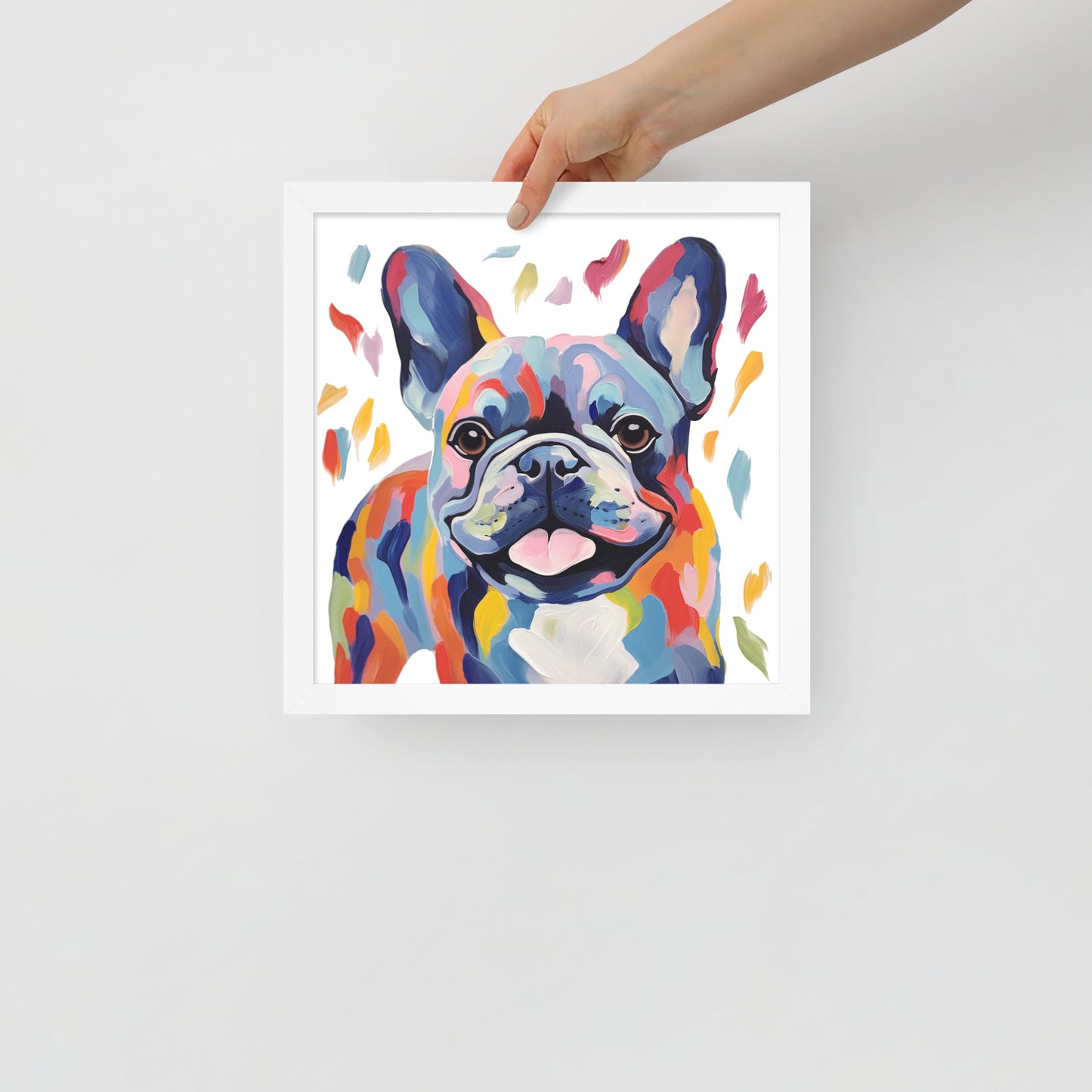 Pawcasso's Palette Framed Poster