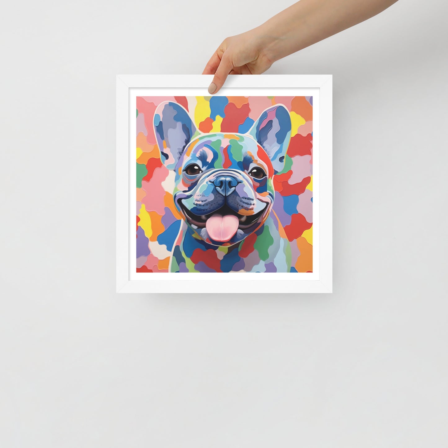 Canine Colorplay Framed Poster