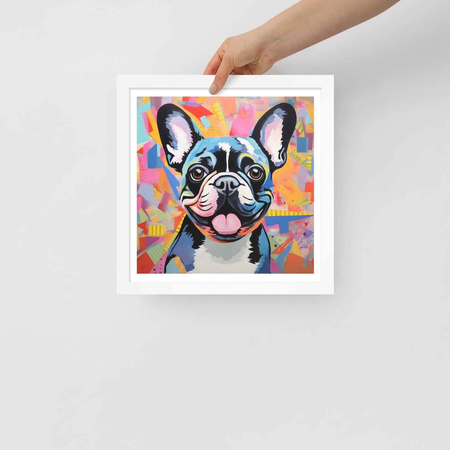 Patchwork Colorfest Framed Poster
