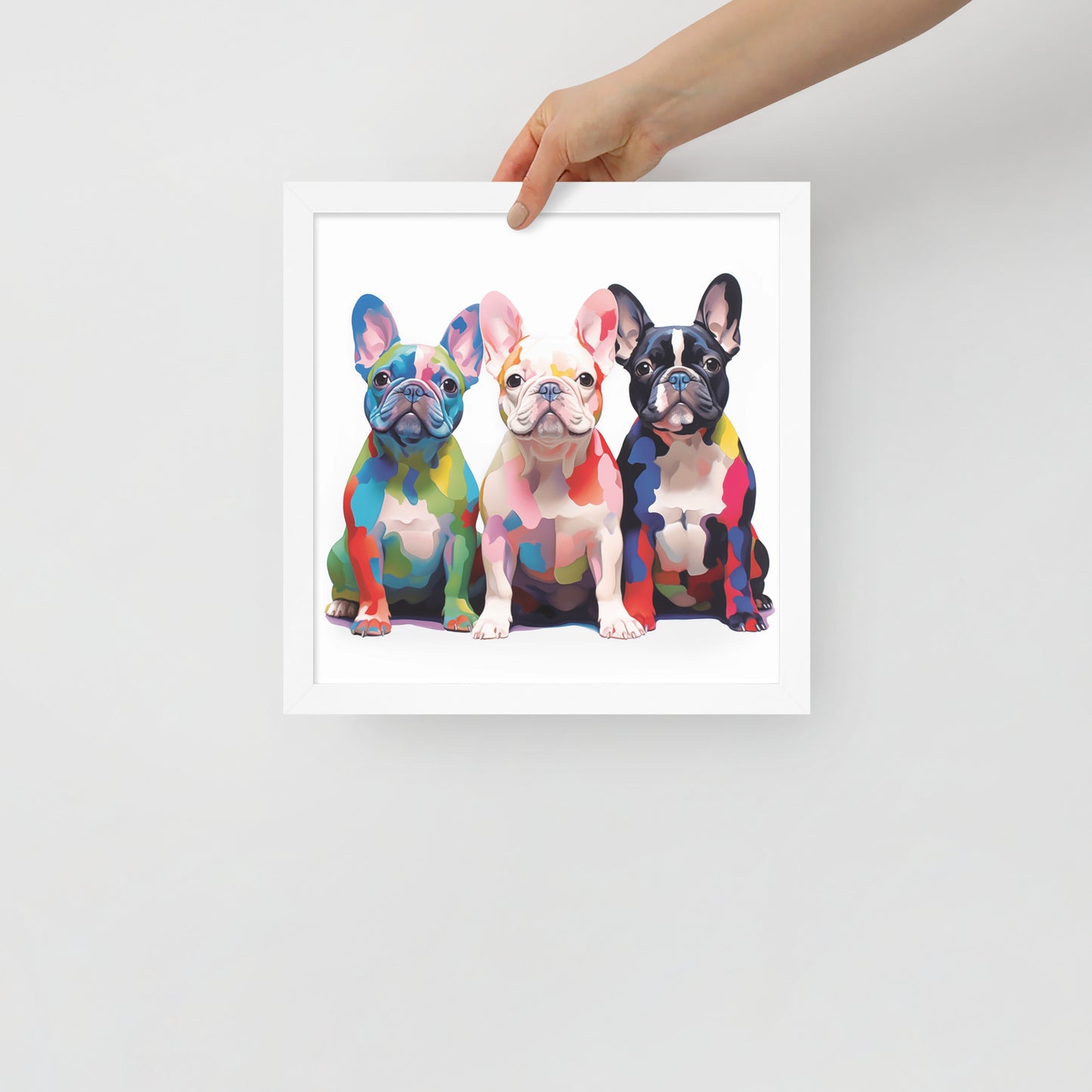 Trio of Love Framed Poster
