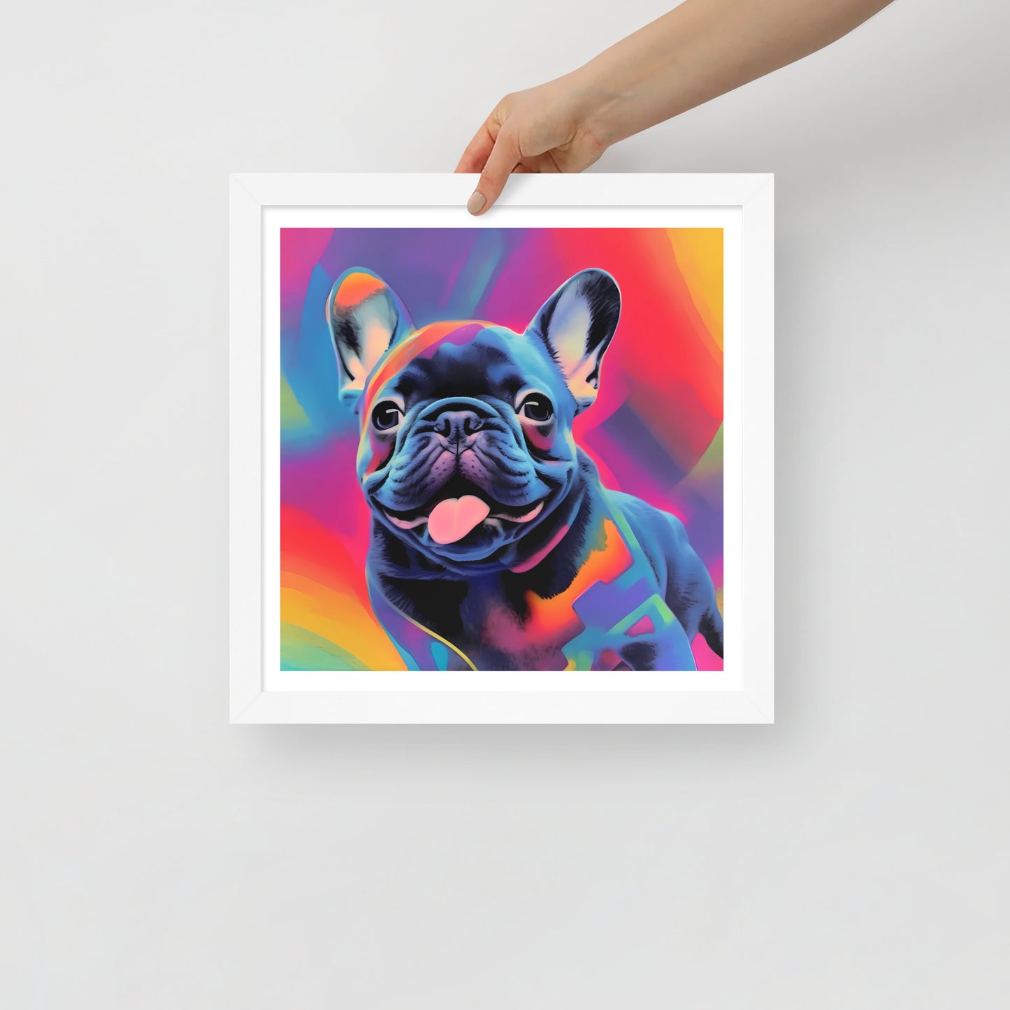 Neon Noir Framed Poster