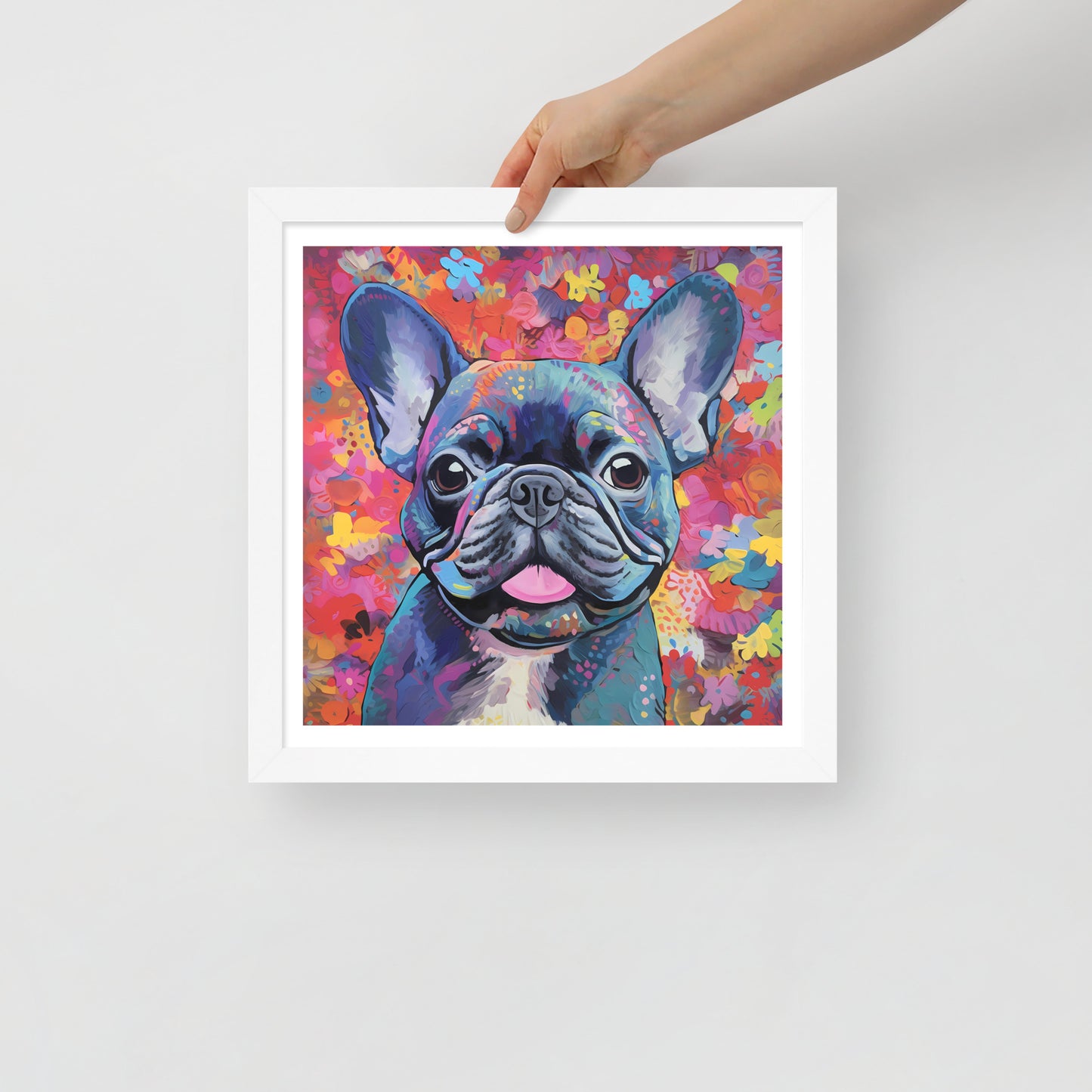 Petal Pooch Framed Poster