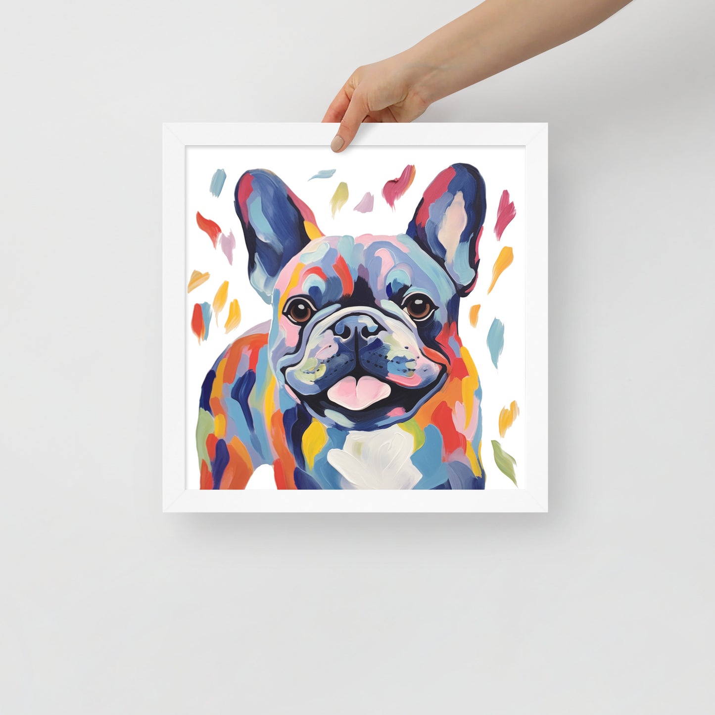 Pawcasso's Palette Framed Poster