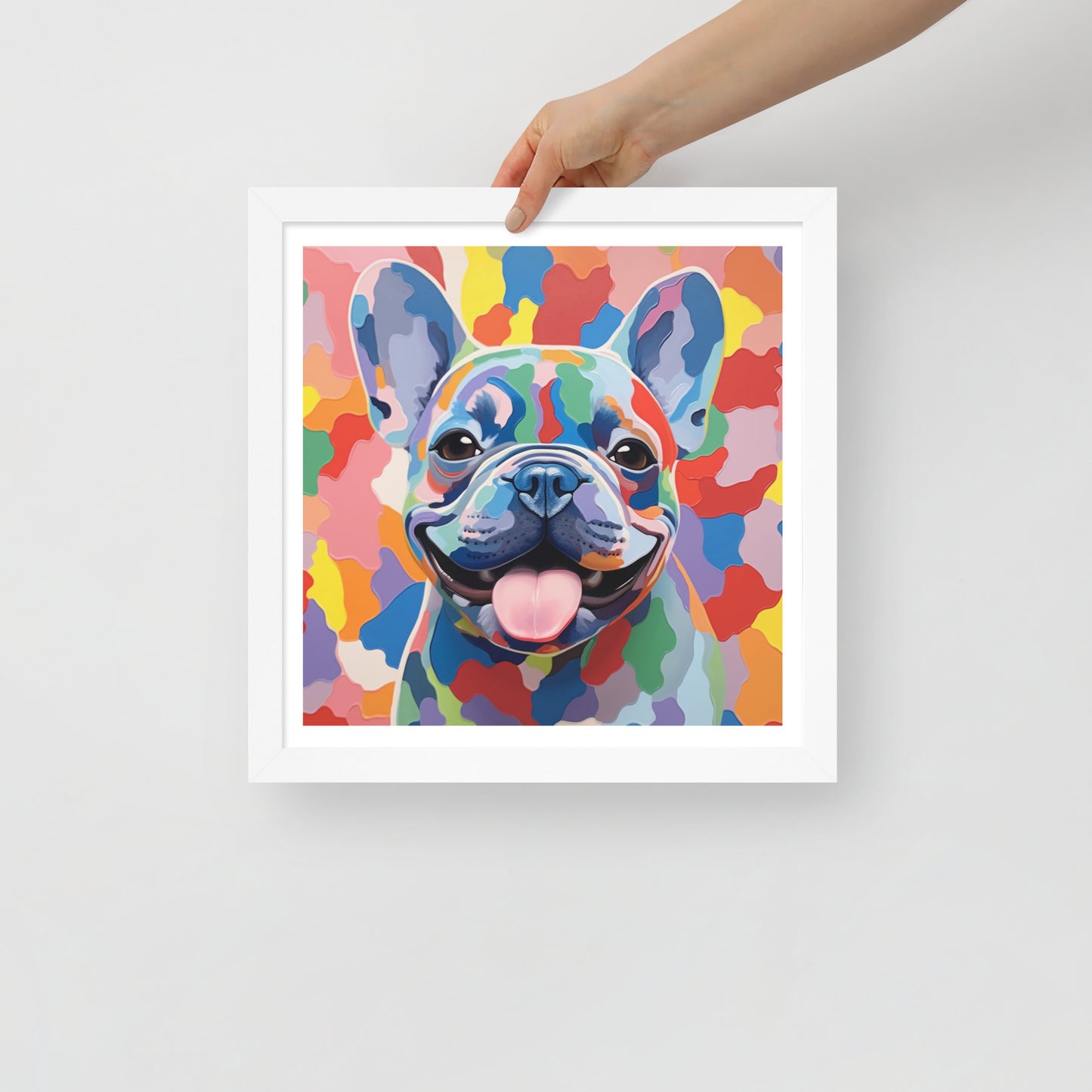 Canine Colorplay Framed Poster
