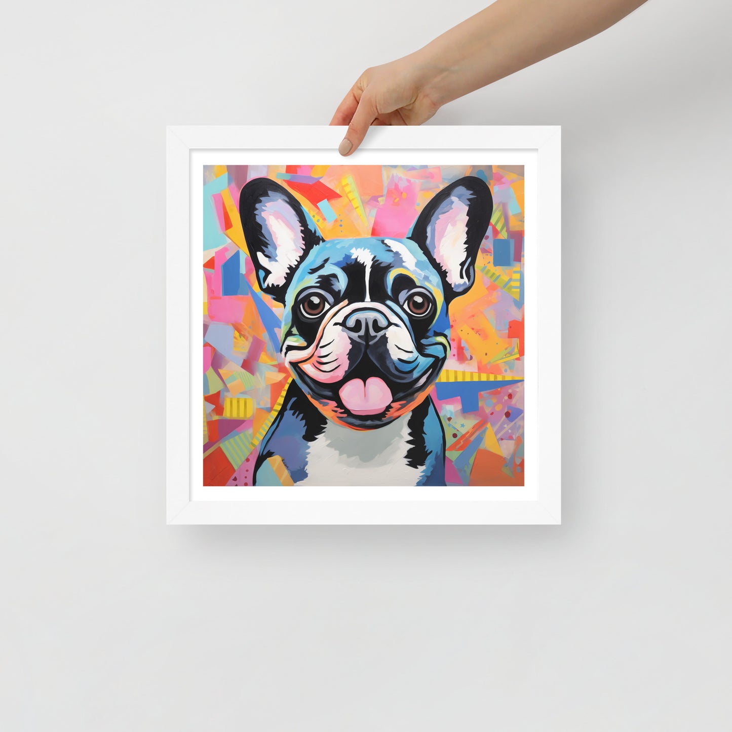 Patchwork Colorfest Framed Poster