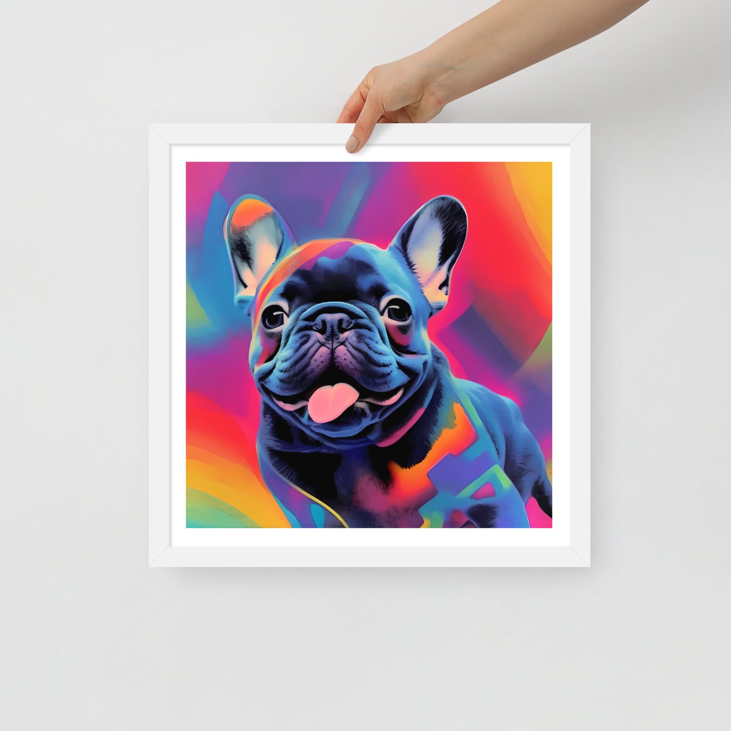 Neon Noir Framed Poster