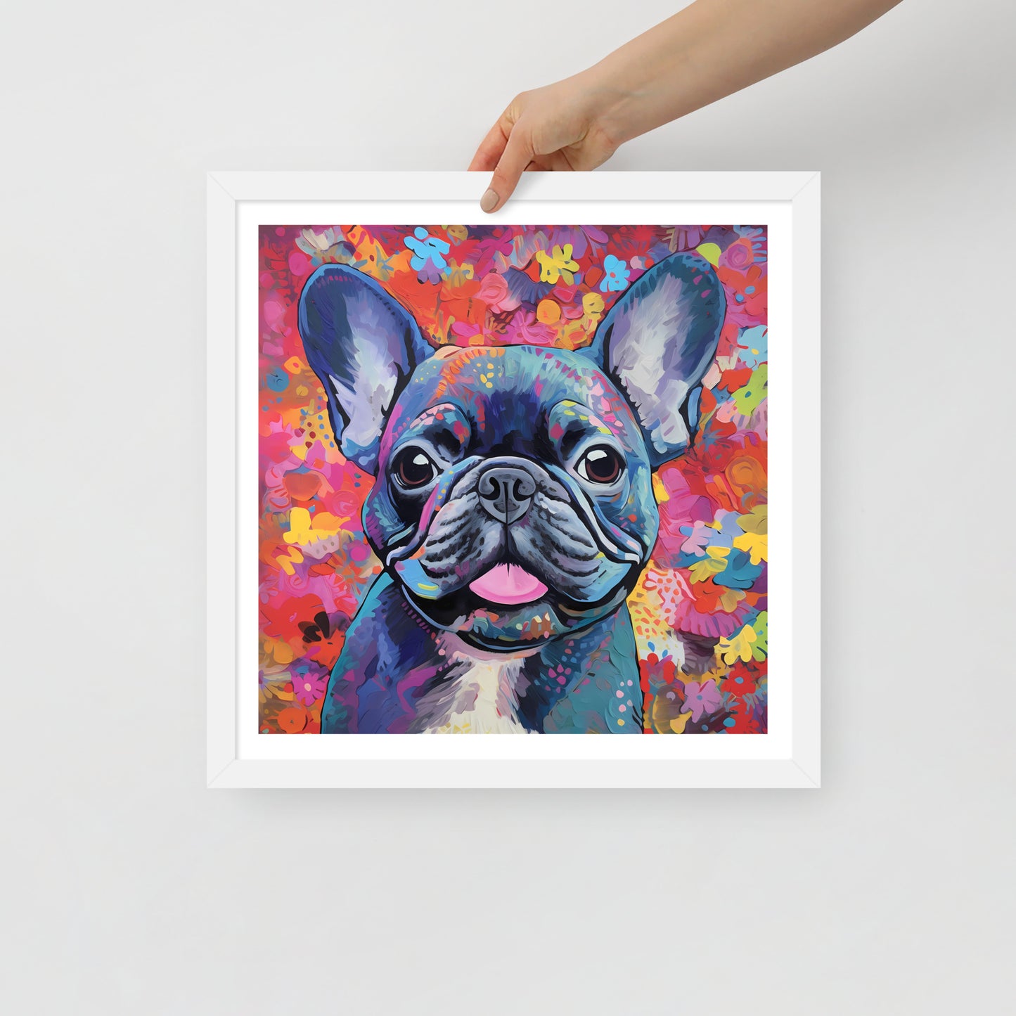 Petal Pooch Framed Poster